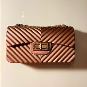 COPY - Golden brown mini jelly bag